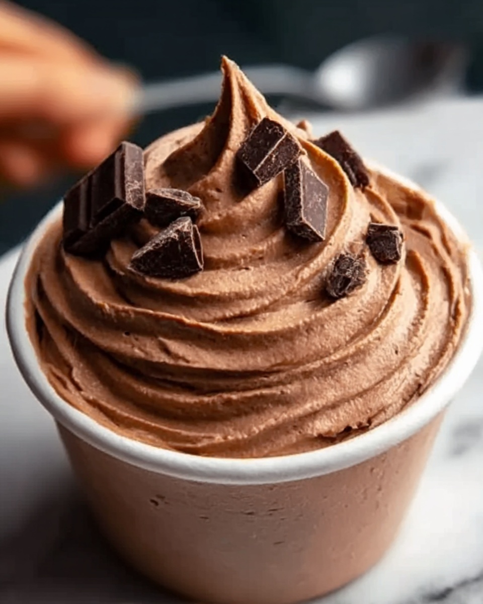 Whipped Chocolate Peanut Butter Dessert Recipe - Recipe Image