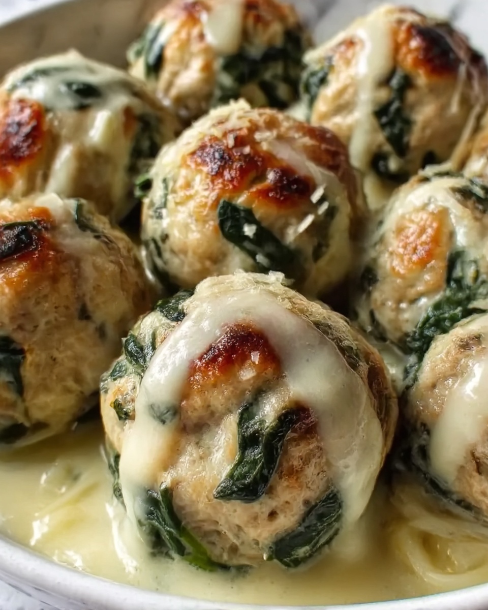 Chicken Ricotta Meatballs with Spinach – A Flavorful & Healthy Twist Recipe - Recipe Image