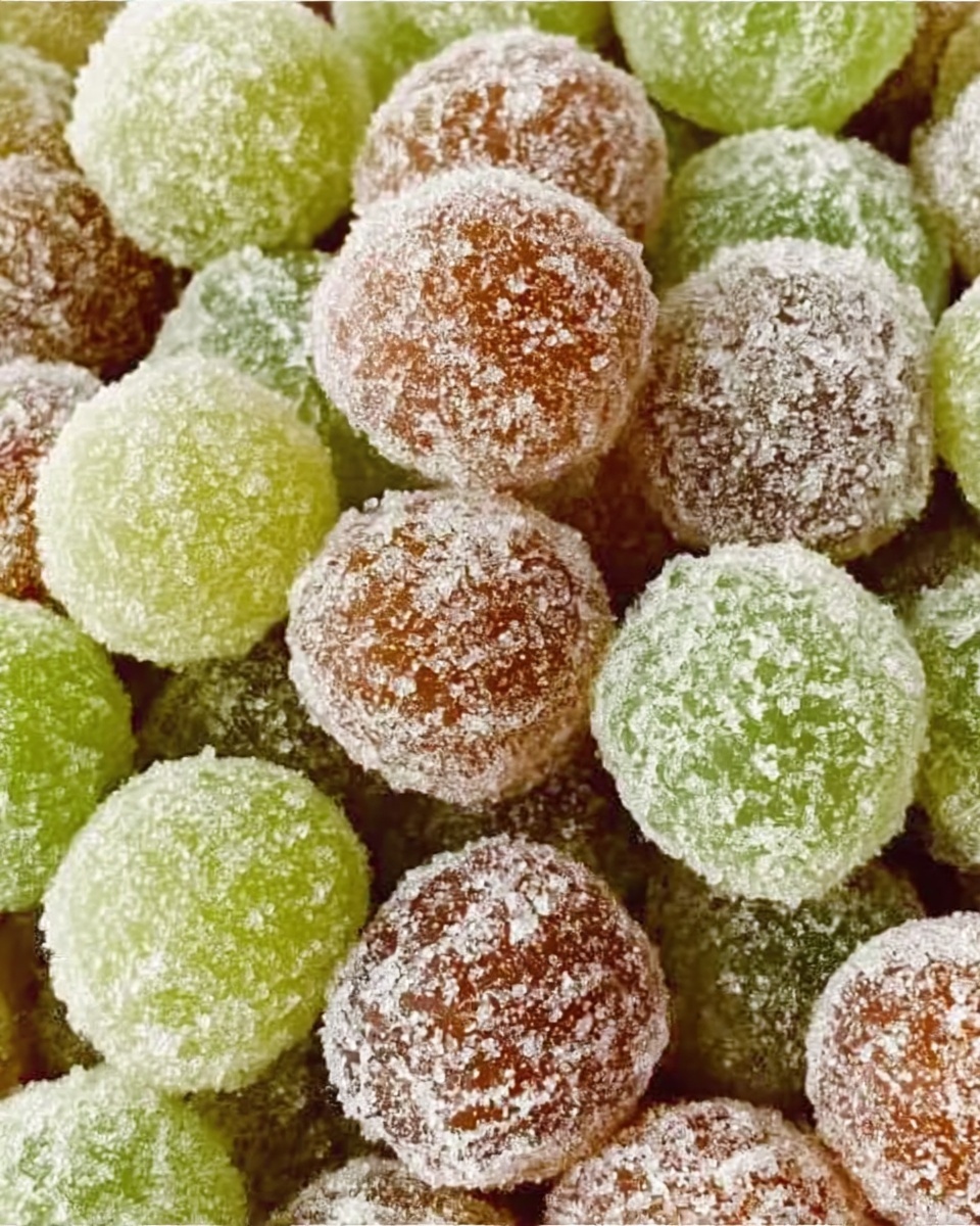 Healthy Sour Candy Frozen Grapes: A Guilt-Free Treat Recipe - Recipe Image