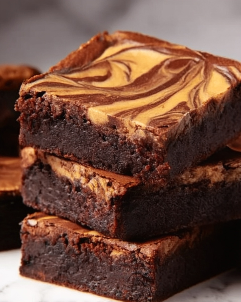 Mocha Swirl Brownies Recipe - Recipe Image