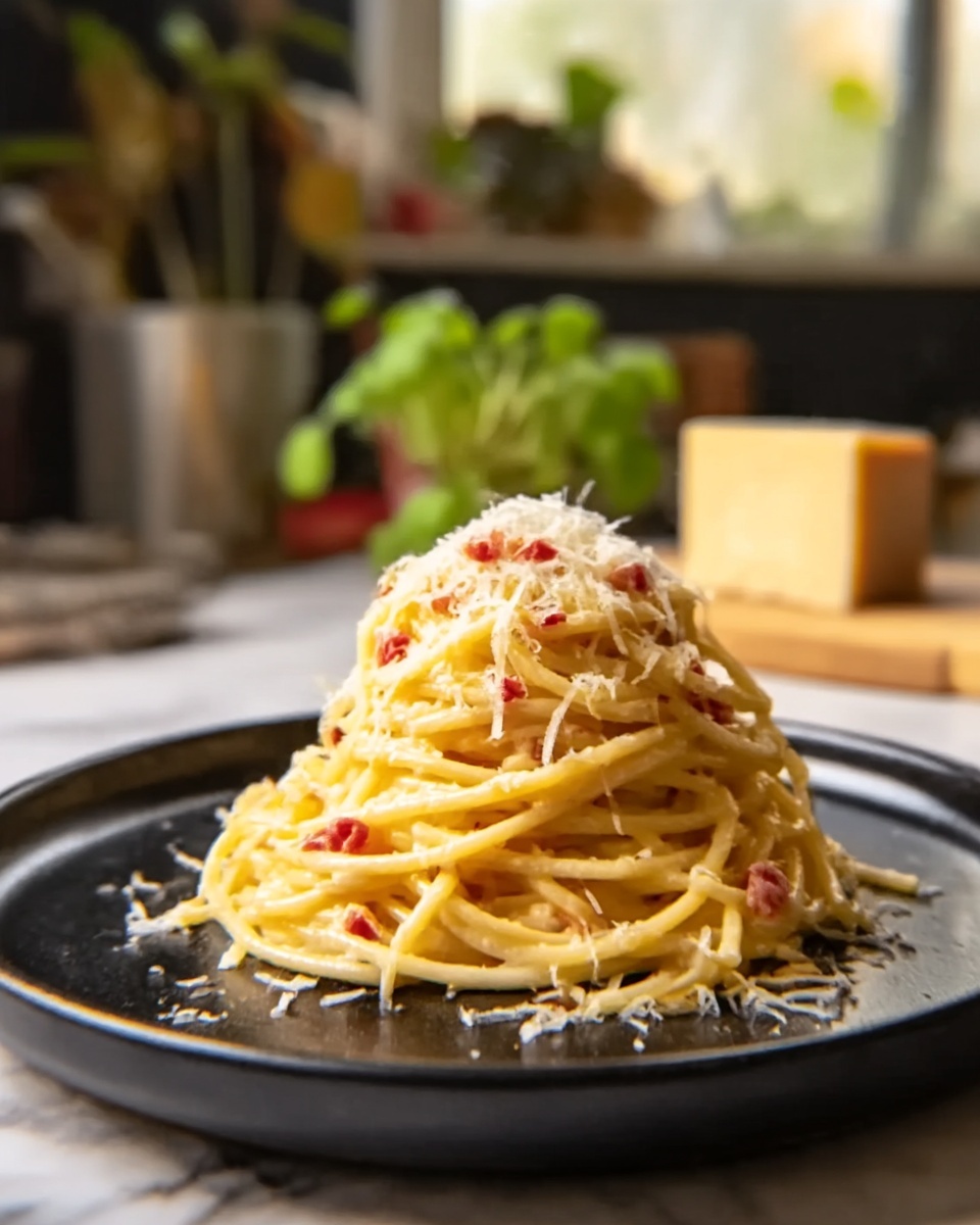 Classic Spaghetti Carbonara Recipe - Recipe Image