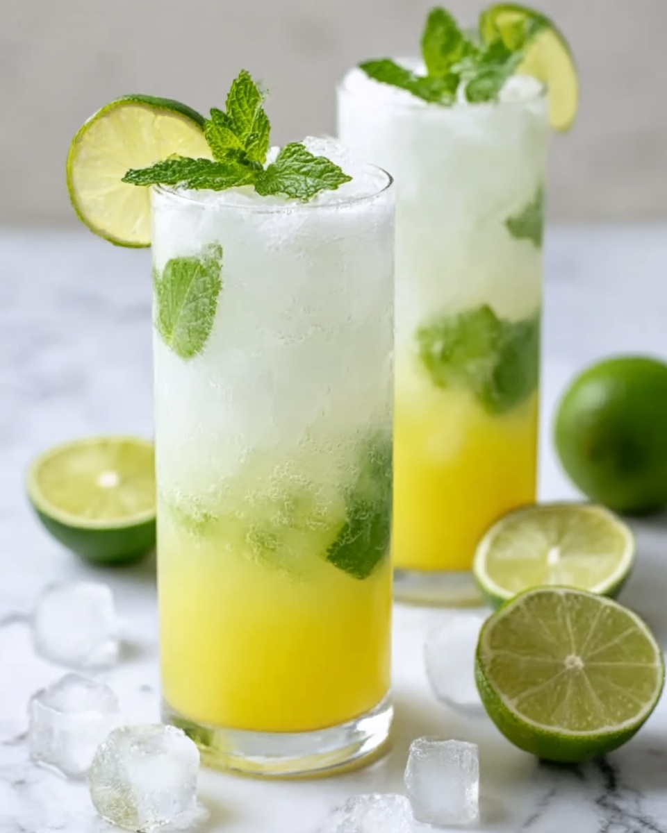 Pineapple Coconut Mojito Recipe - Recipe Image
