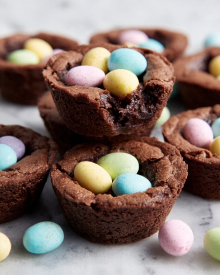 Mini Egg Brownie Bites Recipe