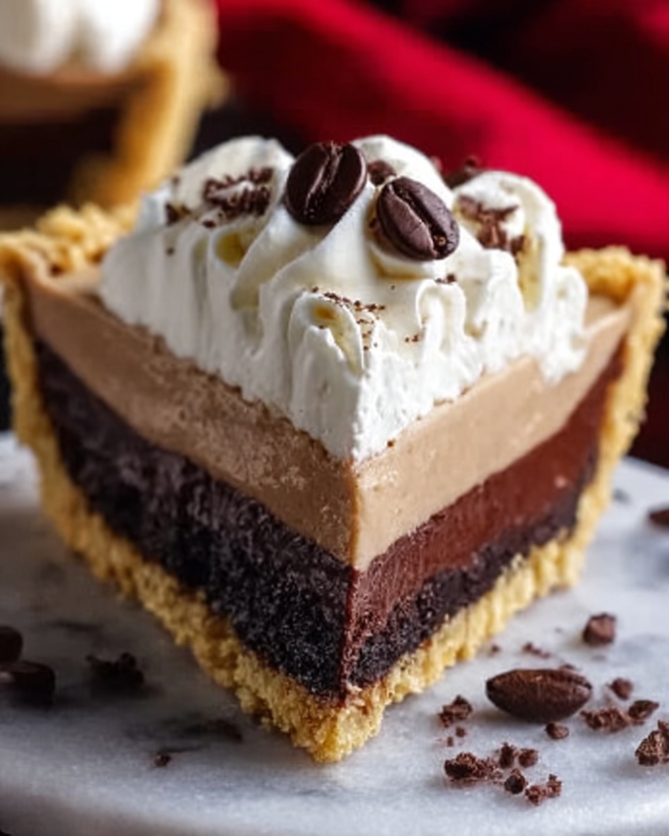 Dark Chocolate Tart with Espresso Whipped Cream Recipe - Recipe Image