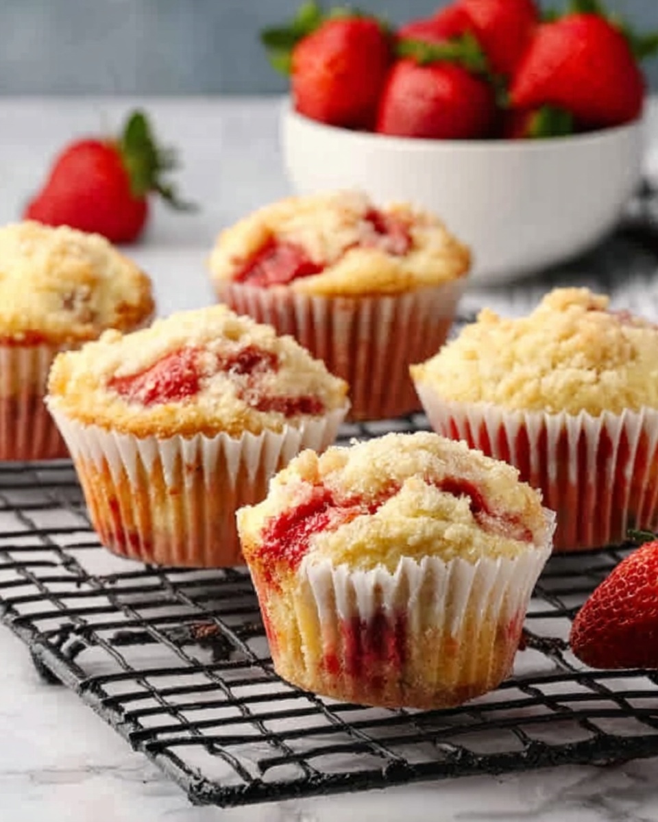 Strawberry Muffin Recipe - Recipe Image