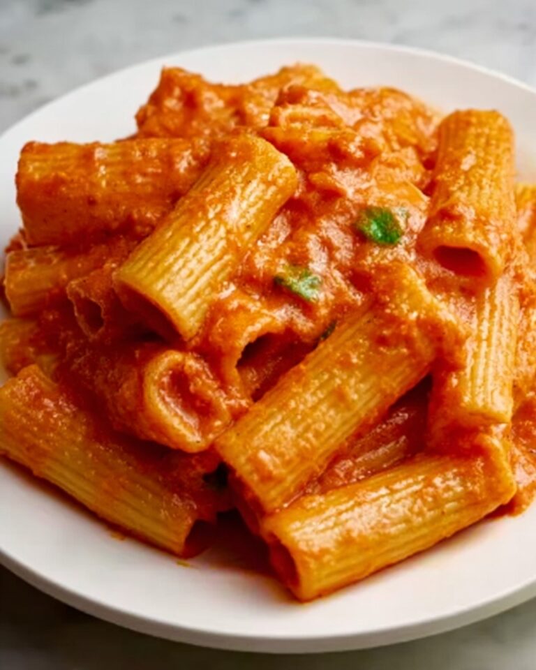 Delicious Spicy Rigatoni Pasta Recipe