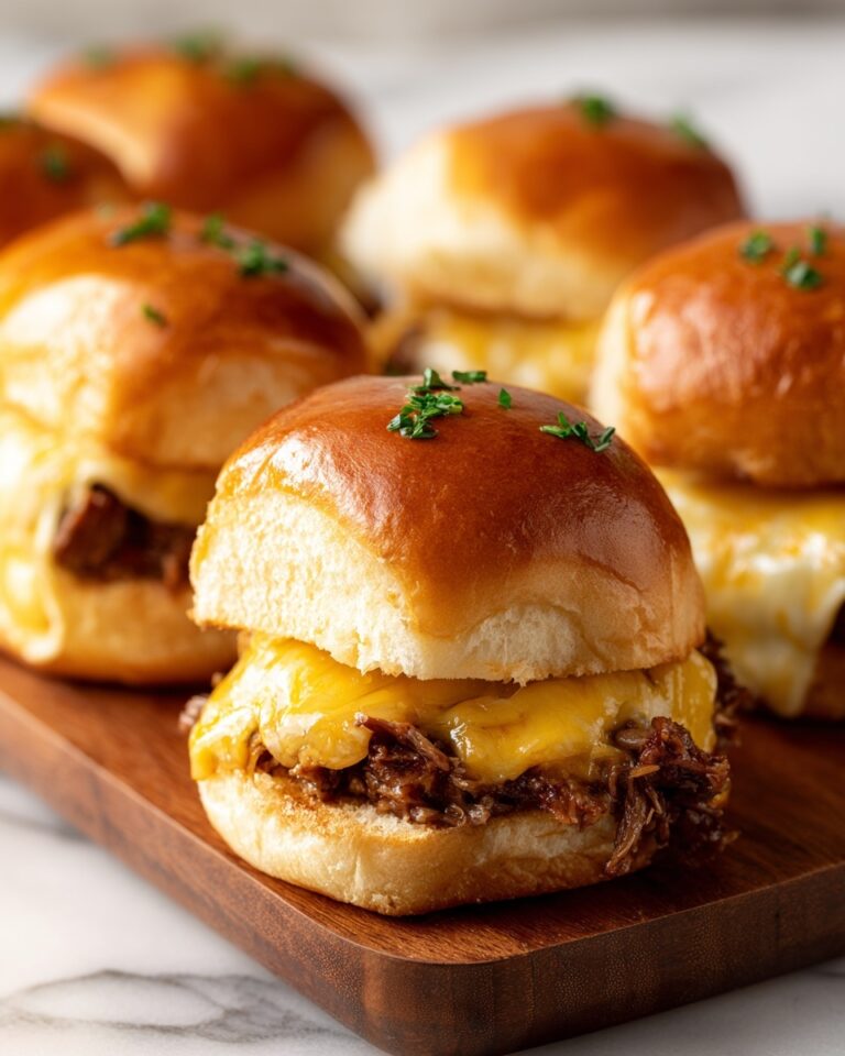 Italian Sausage Slider Sandwiches with Pesto, Roasted Red Peppers, and Provolone Recipe