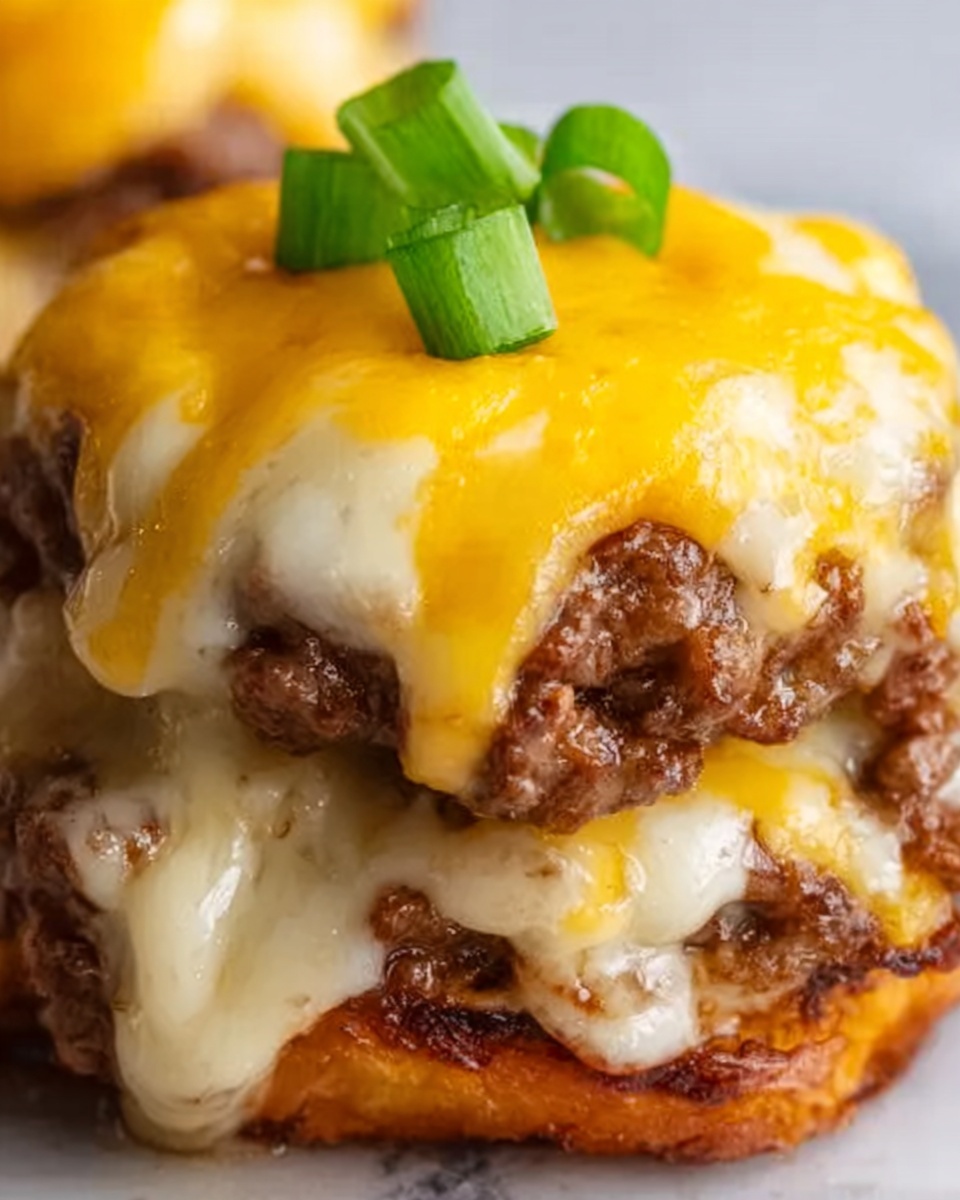 Cheeseburger Tater Tot Cups Recipe - Recipe Image