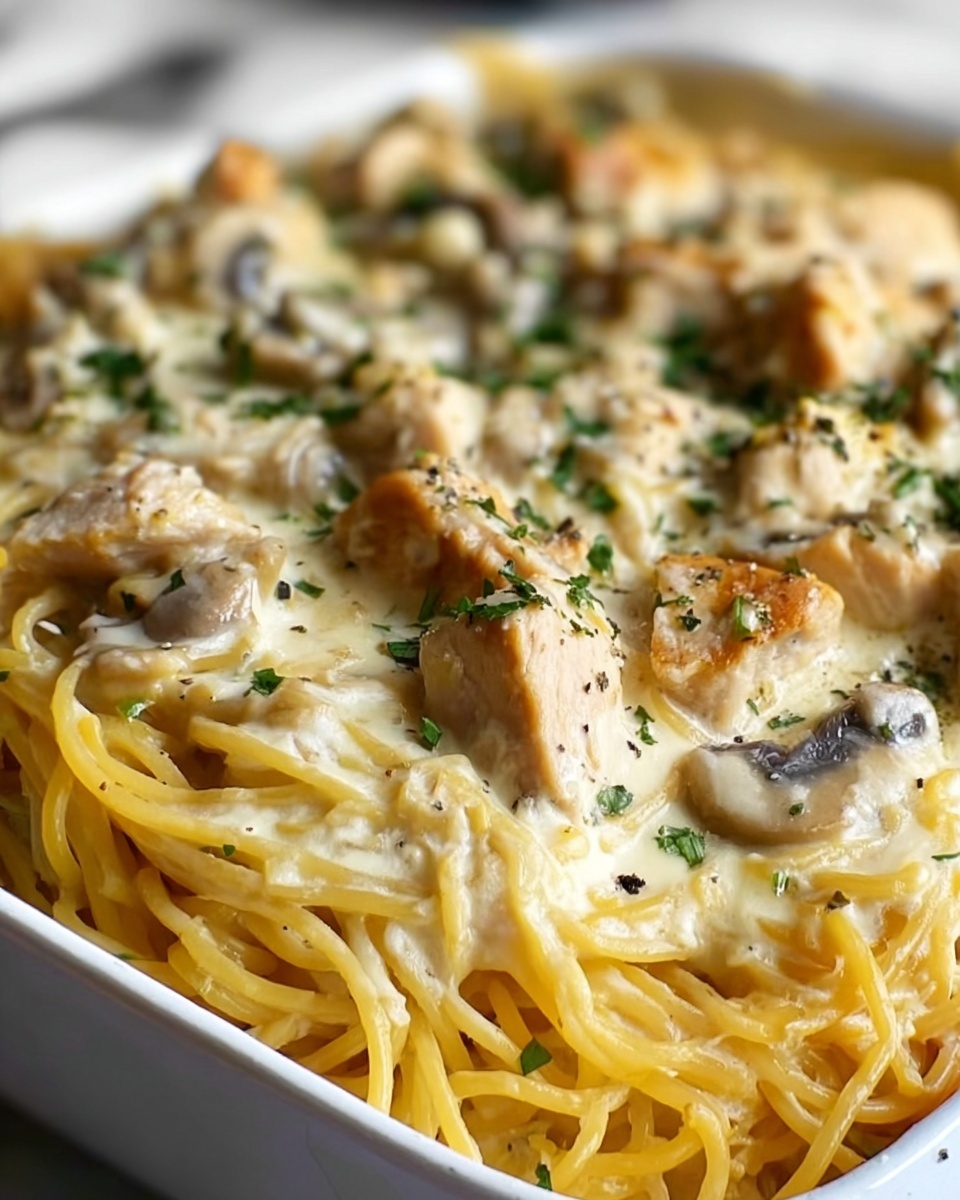 Easy Chicken Tetrazzini Recipe - Recipe Image