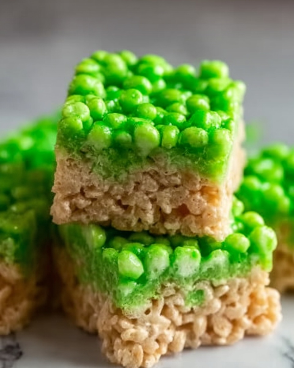 St. Patrick's Day Crispy Treats Recipe - Recipe Image