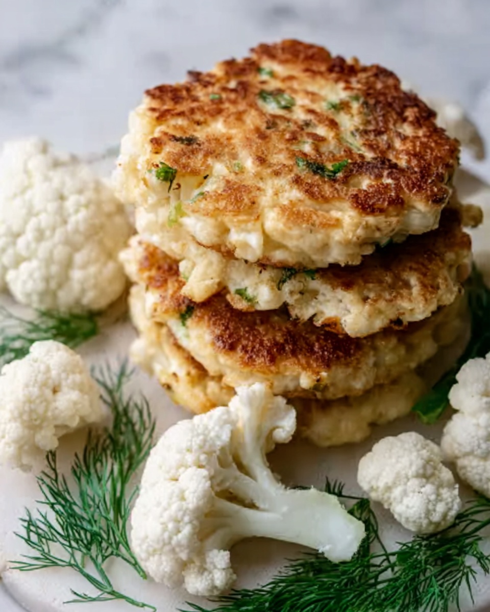 Basic Cauliflower Fritters Recipe - Recipe Image