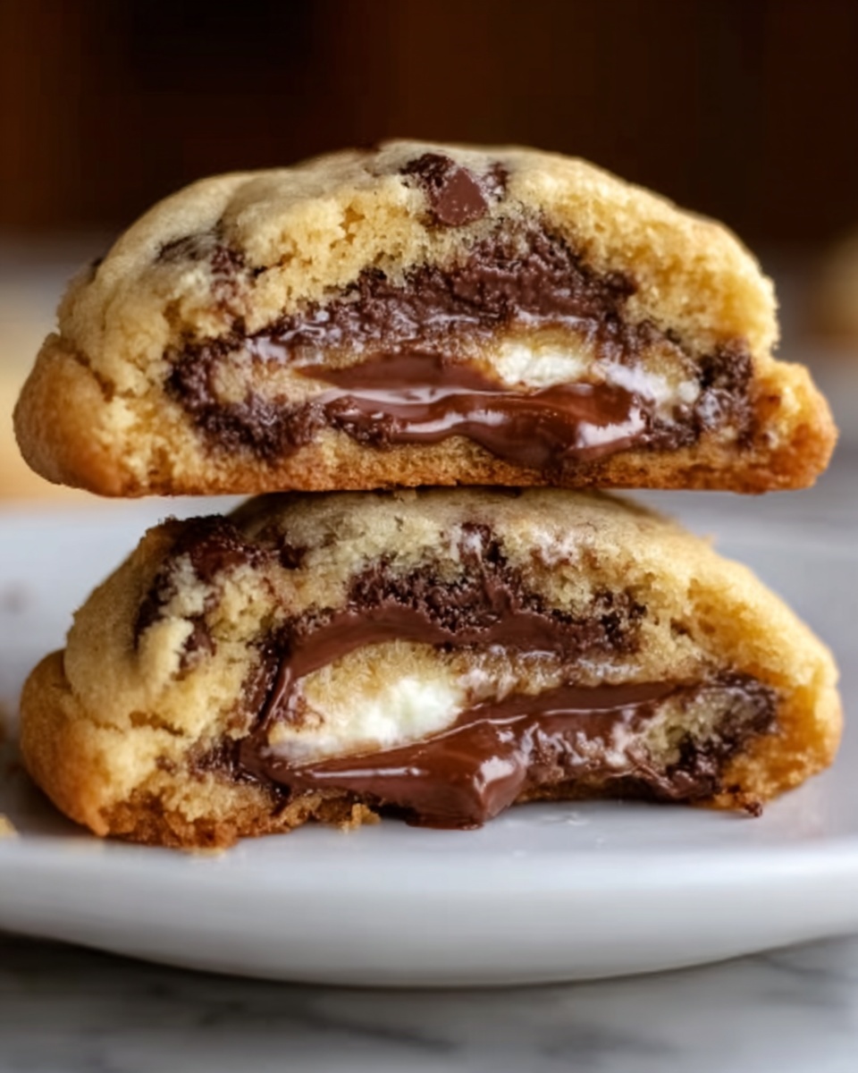 Samoa Stuffed Cookies Recipe - Recipe Image