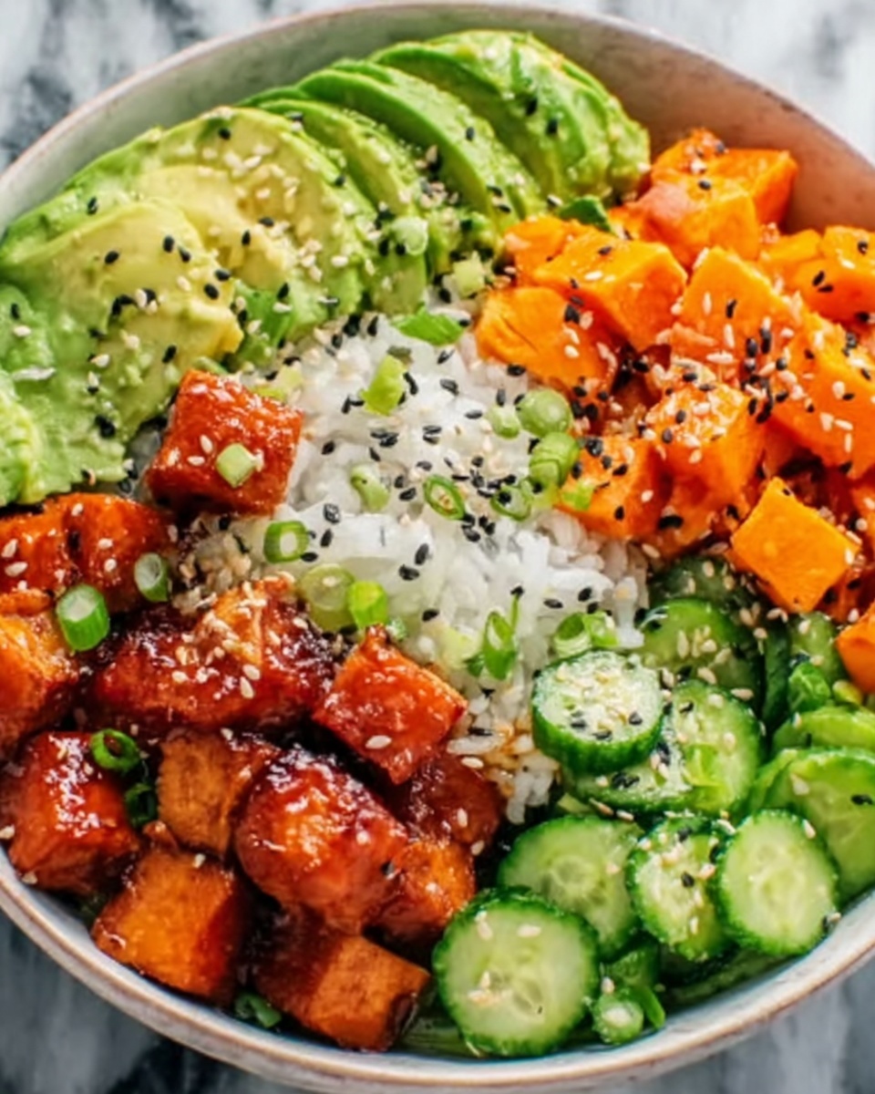 Vegan Poke Bowl Recipe - Recipe Image