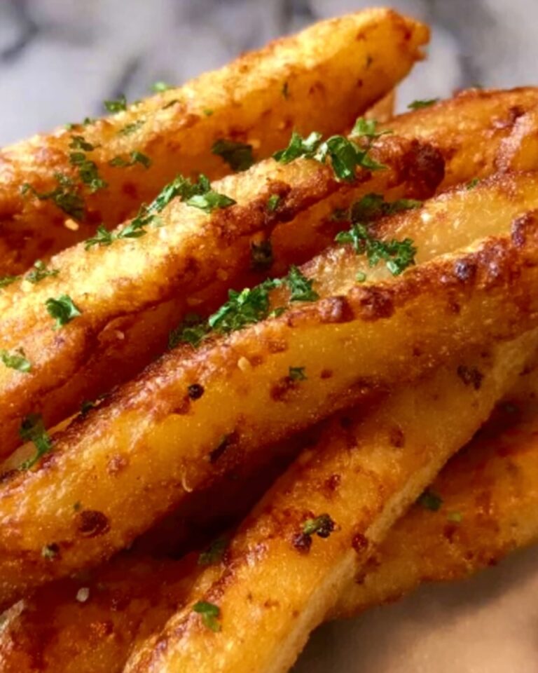 Crispy Hungarian Potato Cheese Sticks Recipe
