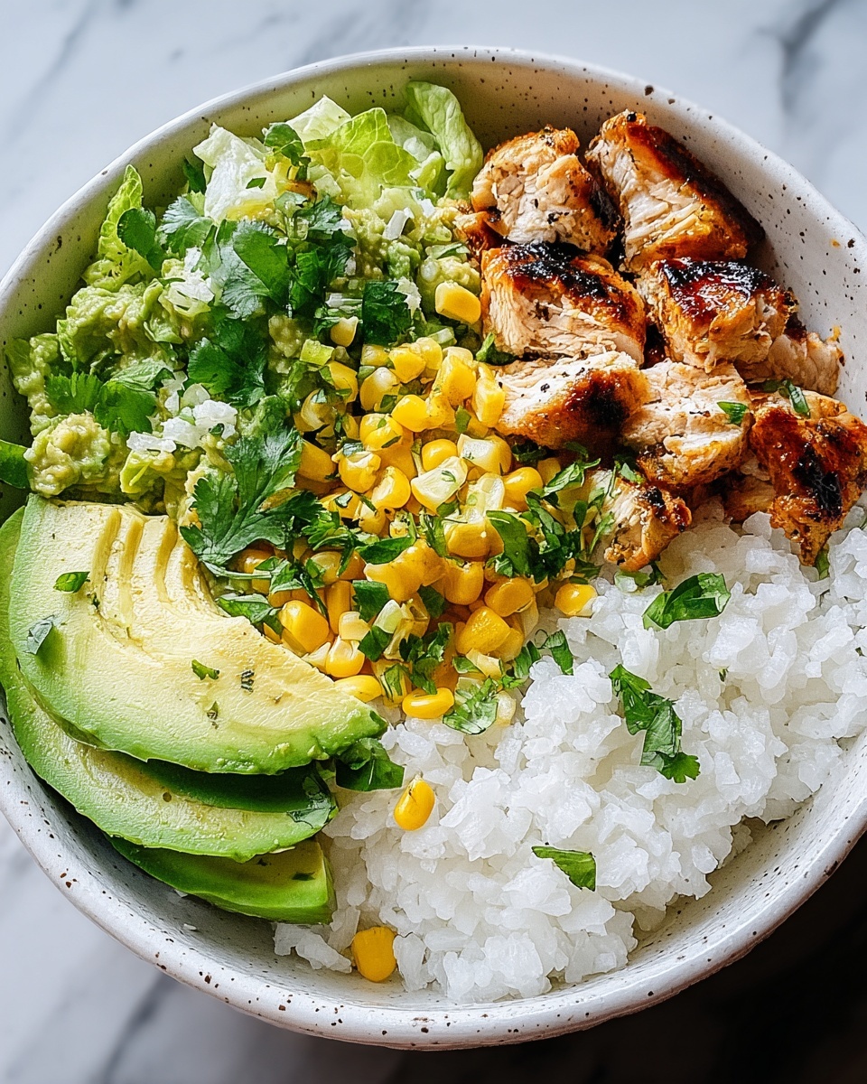 Street Corn Chicken Rice Bowl Recipe - Recipe Image