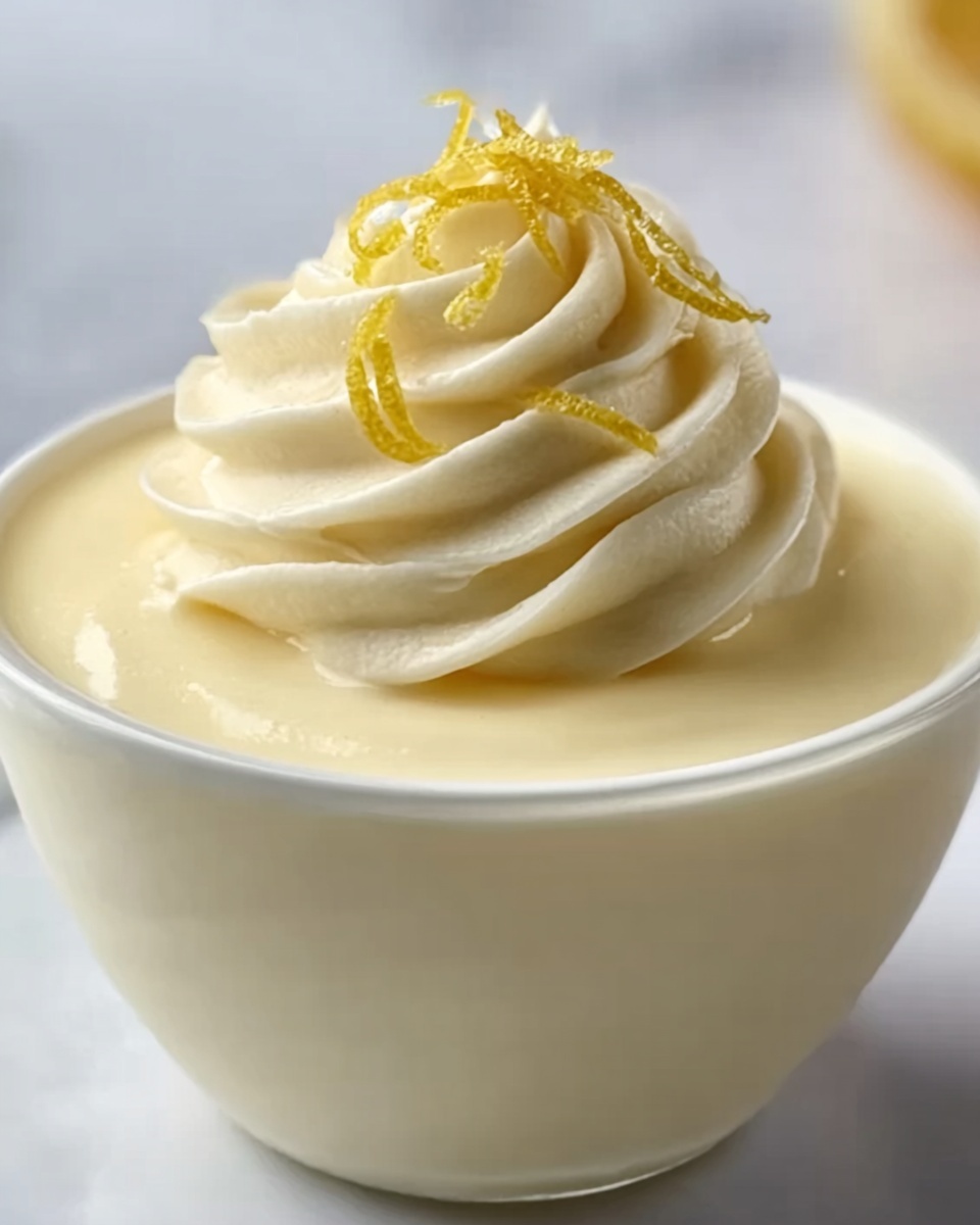 Creamy Lemon Mousse Recipe - Recipe Image