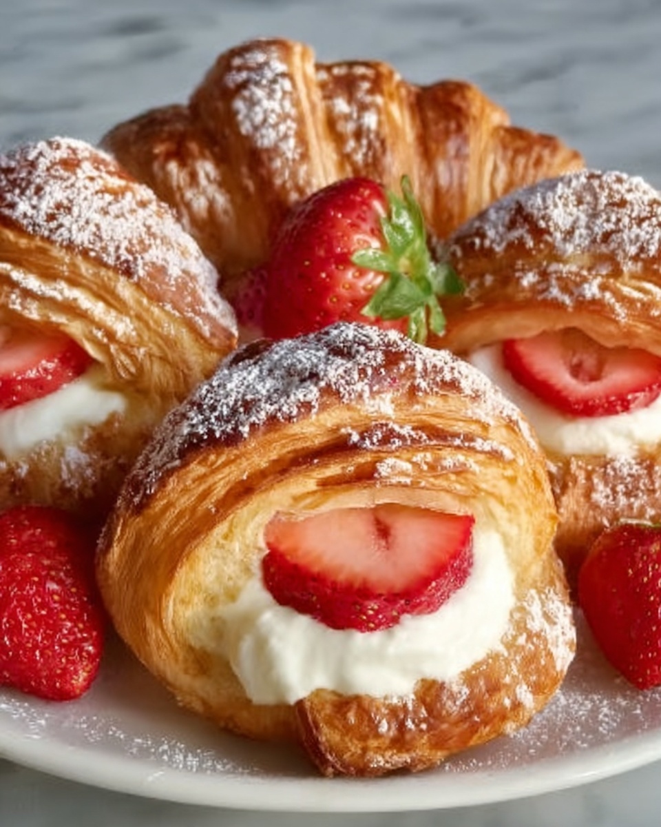Strawberry Cheesecake Crescents Recipe - Recipe Image