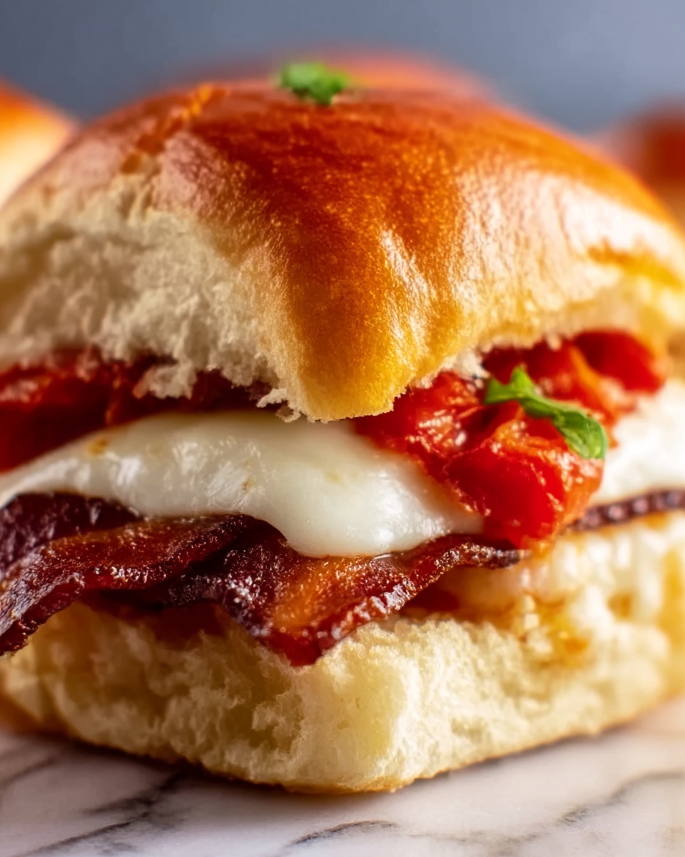 Kentucky Hot Brown Sliders Recipe - Recipe Image
