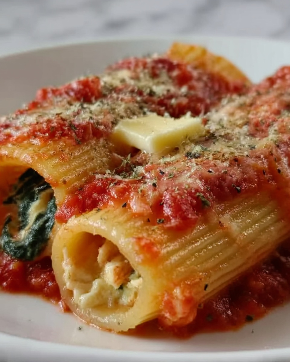 Ricotta & Parsley Paccheri Recipe - Recipe Image