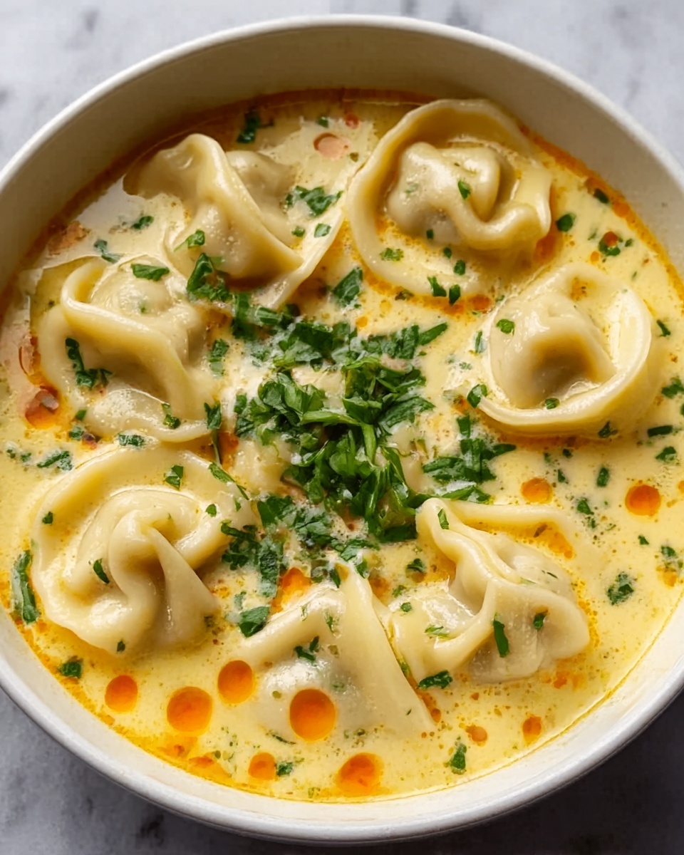 Curry Dumpling Soup: A Warm and Spicy Delight Recipe - Recipe Image