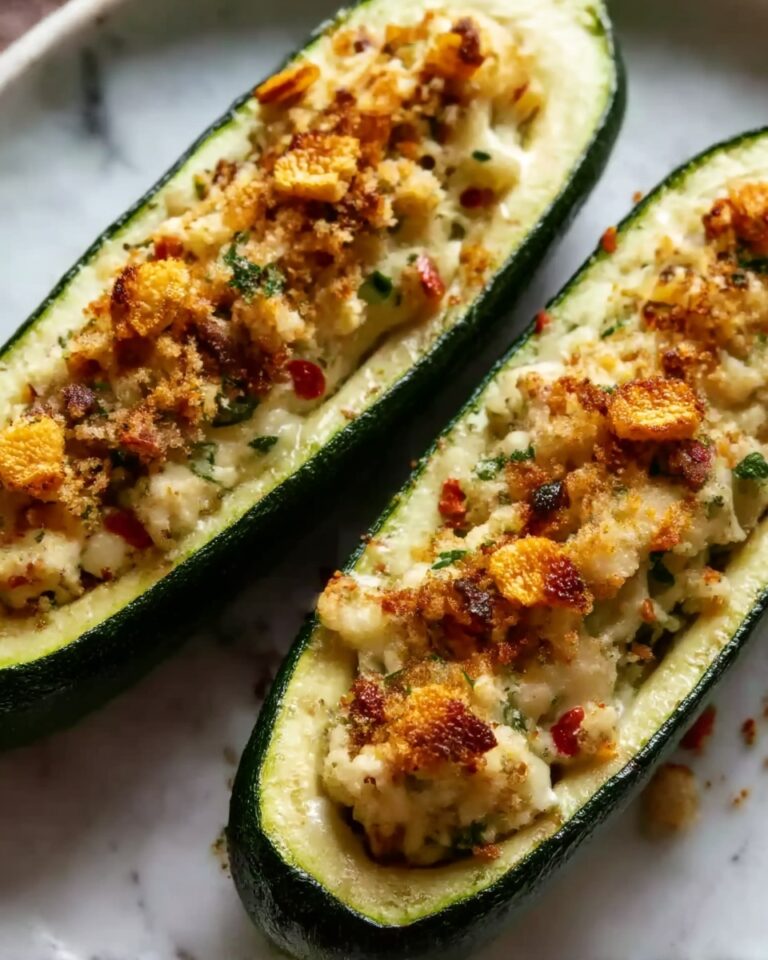 Mediterranean Stuffed Zucchini Recipe