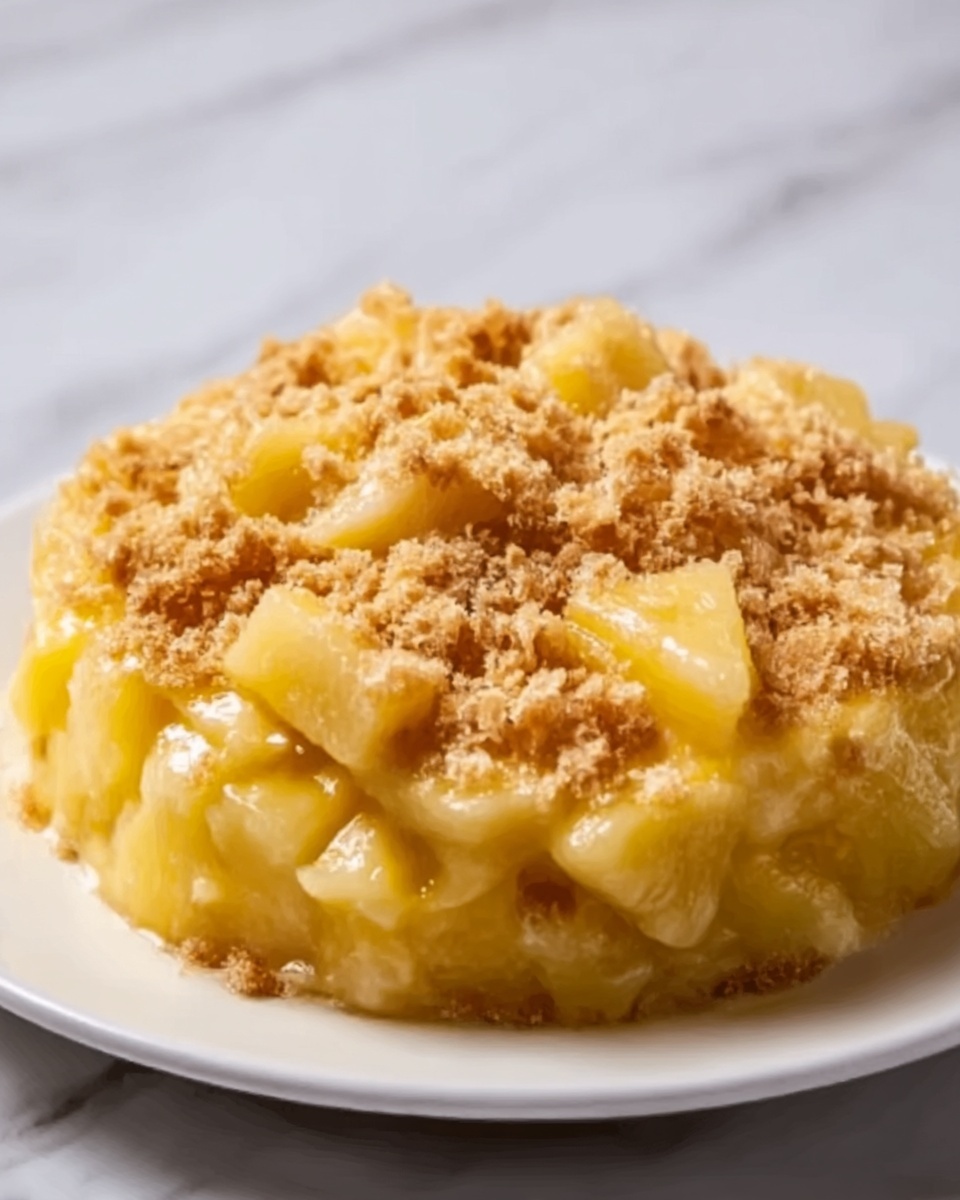 Southern Pineapple Casserole Recipe - Recipe Image