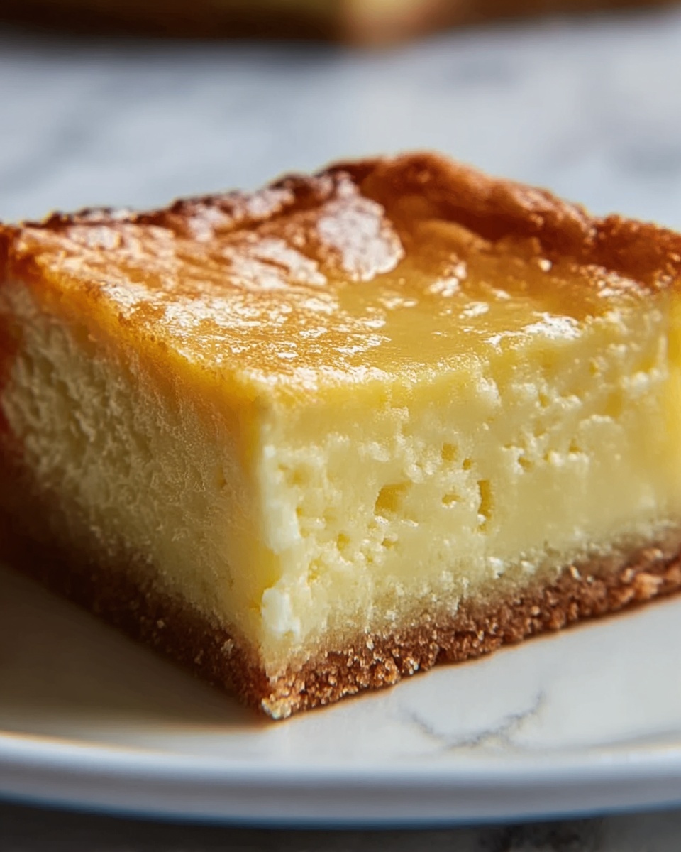 Gooey Butter Cake Bars Recipe - Recipe Image