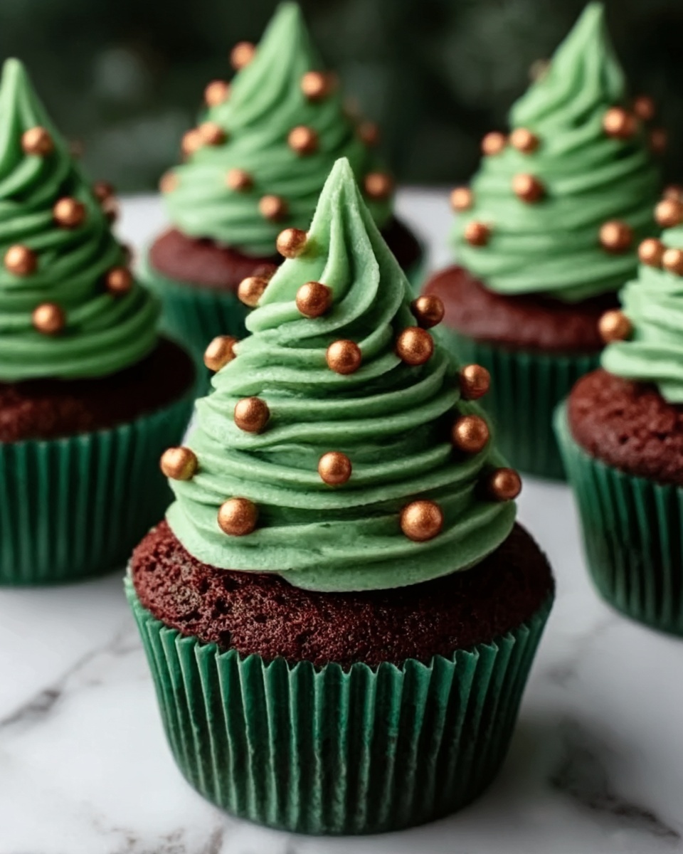 Green Velvet Cupcakes Recipe - Recipe Image