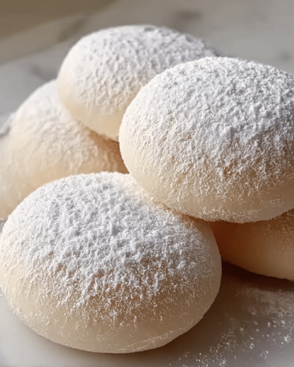 Condensed Milk Snow Cookies Recipe - Recipe Image