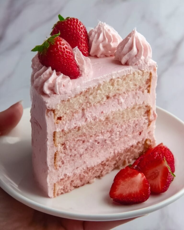 Best Strawberry Cake Ever Recipe