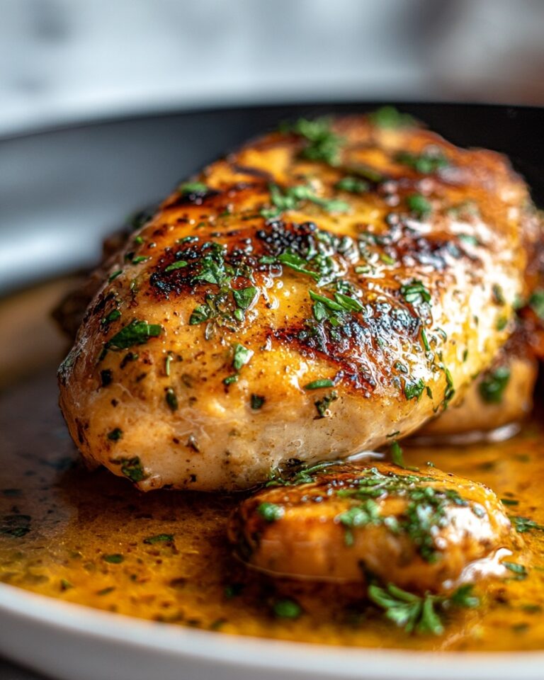 Melt-in-Your-Mouth Baked Chicken Breast with Garlic, Herbs, and Balsamic Vinegar Recipe
