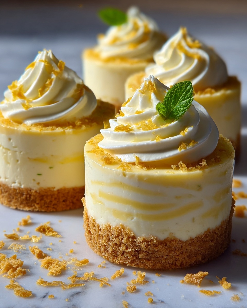 Mini Pineapple Condensed Coconut Milk Cheesecakes Recipe - Recipe Image