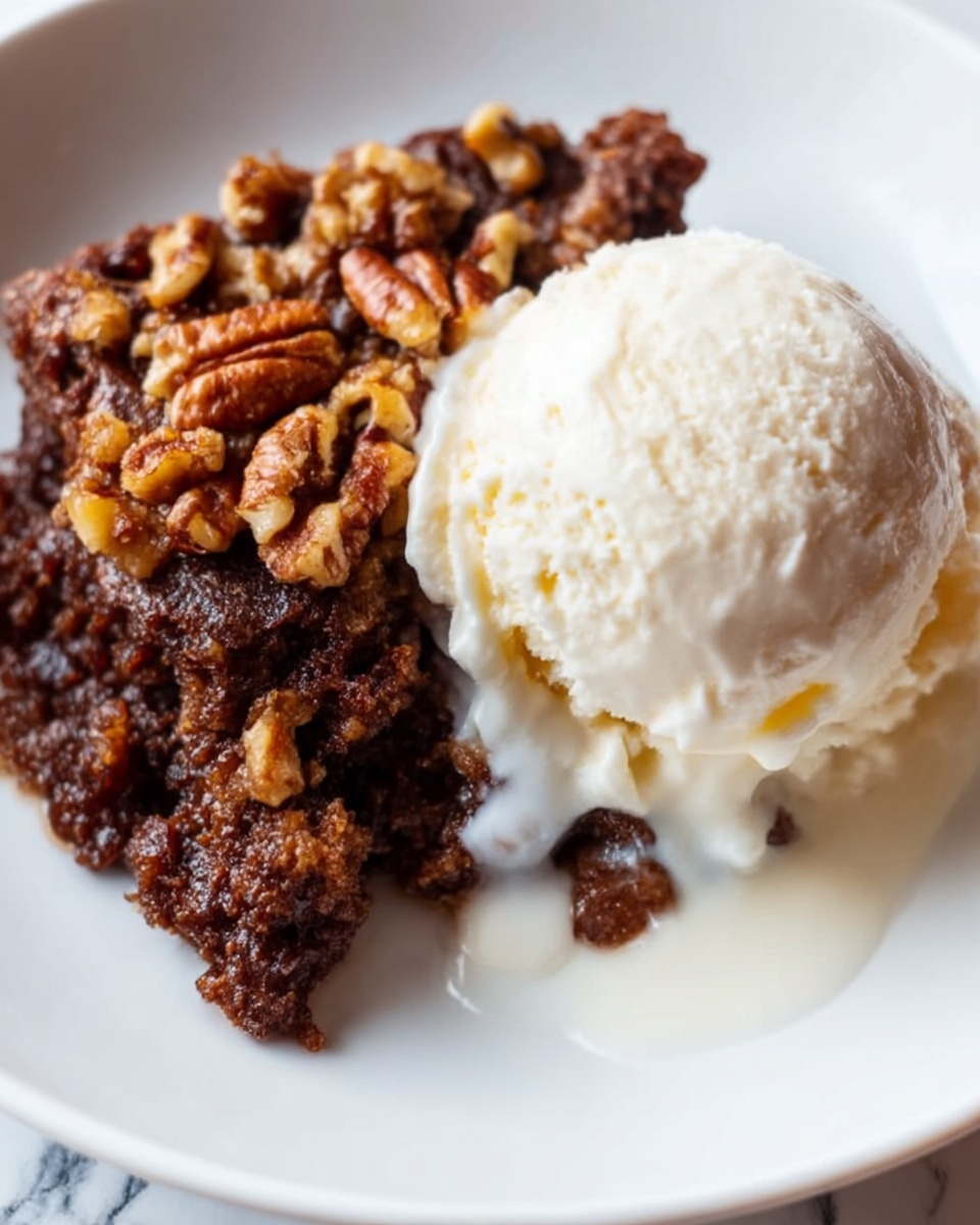 Chocolate Pecan Cobbler Recipe - Recipe Image