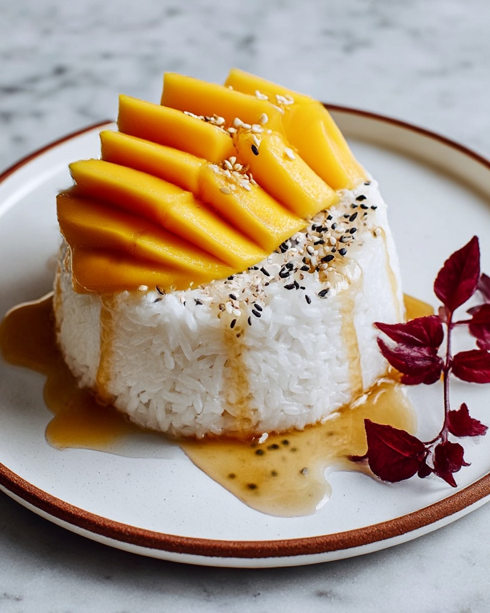 Mango Sticky Rice: The Ultimate Thai Sweet Treat Recipe - Recipe Image