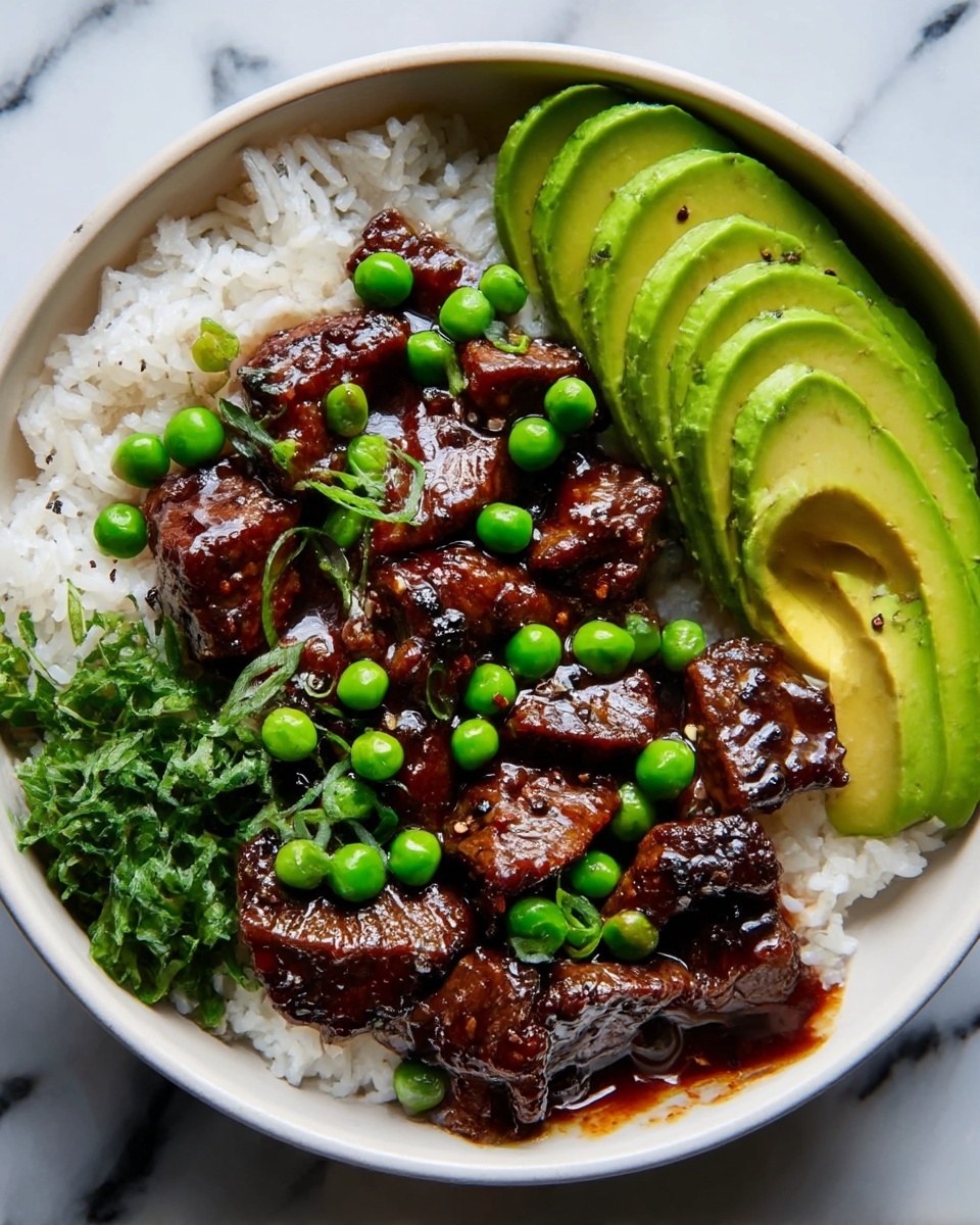 Steak Avocado Rice Bowl Recipe - Recipe Image
