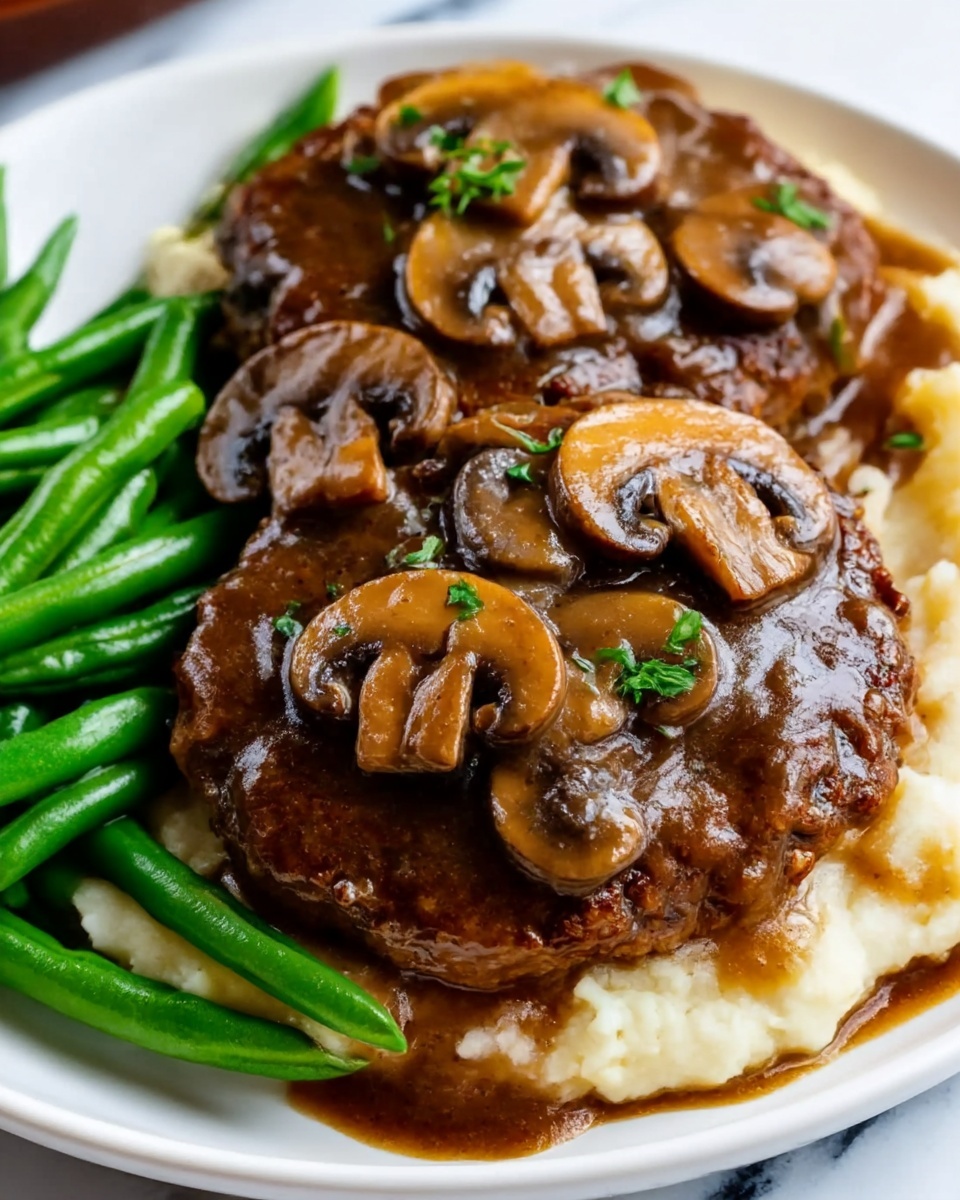 Bobby Flay Salisbury Steak Recipe - Recipe Image
