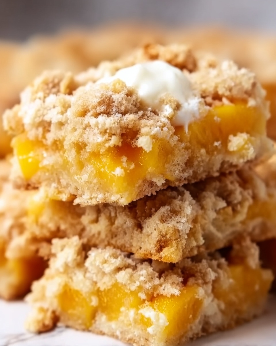 Easy Peach Dump Cake Recipe - Recipe Image