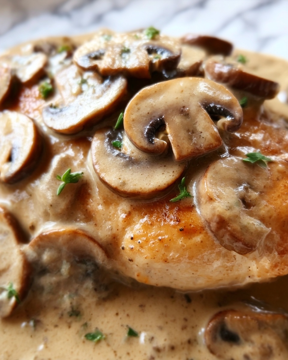 Creamy Chicken Stroganoff with Egg Noodles Recipe - Recipe Image