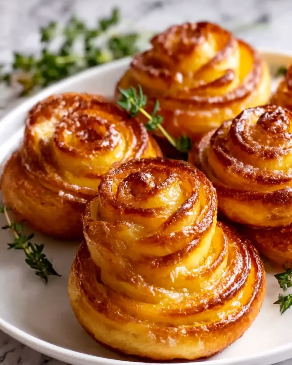 Puff Pastry Apple Roses Recipe - Recipe Image