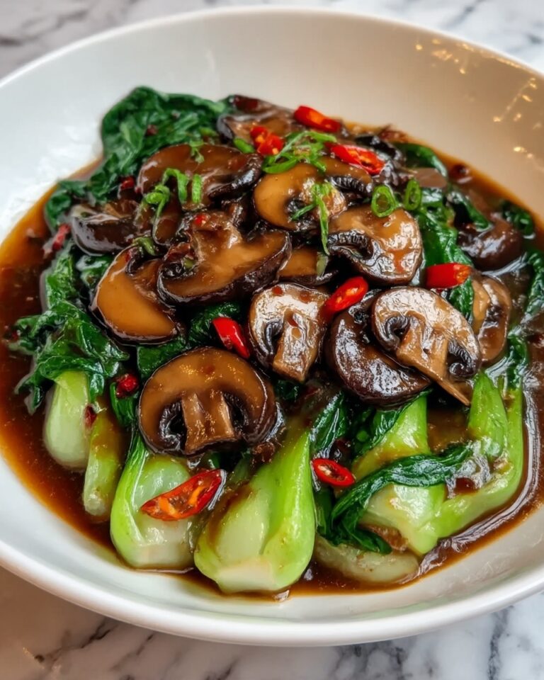 Bok Choy and Mushroom Stir Fry Recipe