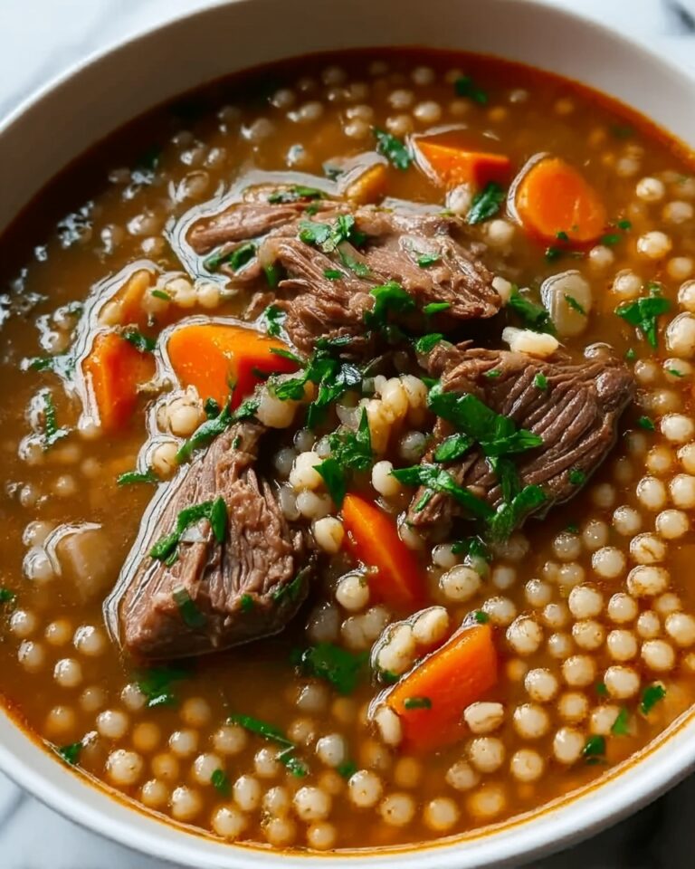 Beef and Barley Soup Recipe