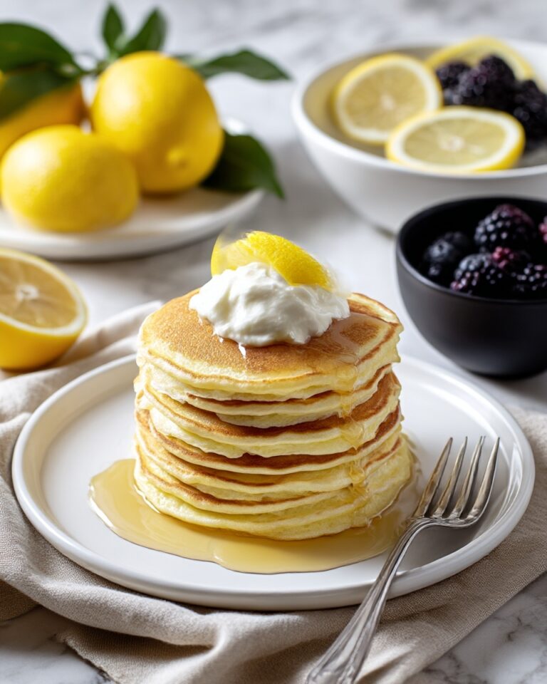 Lemon Ricotta Pancakes Recipe