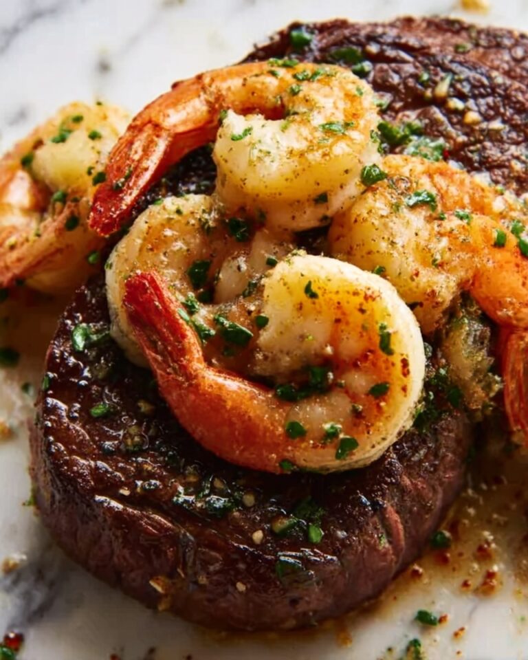Steak and Shrimp Scampi Recipe