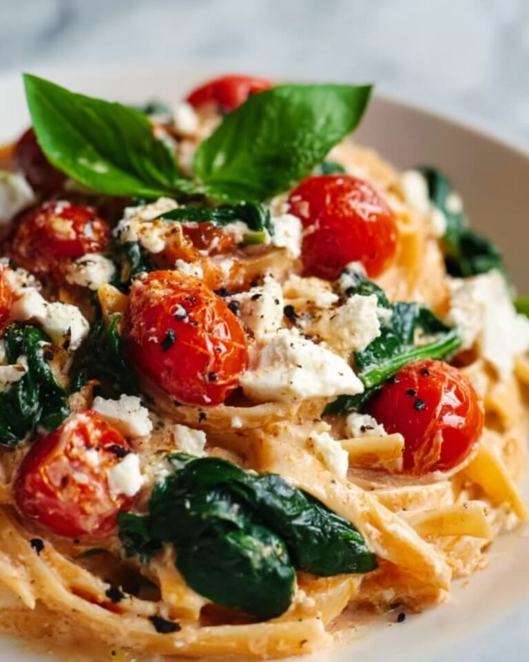 Oven-Roasted Feta and Cherry Tomato Pasta Recipe