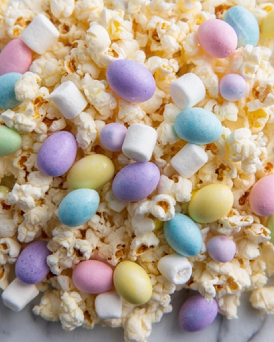 Easter Candy Popcorn Recipe - Recipe Image