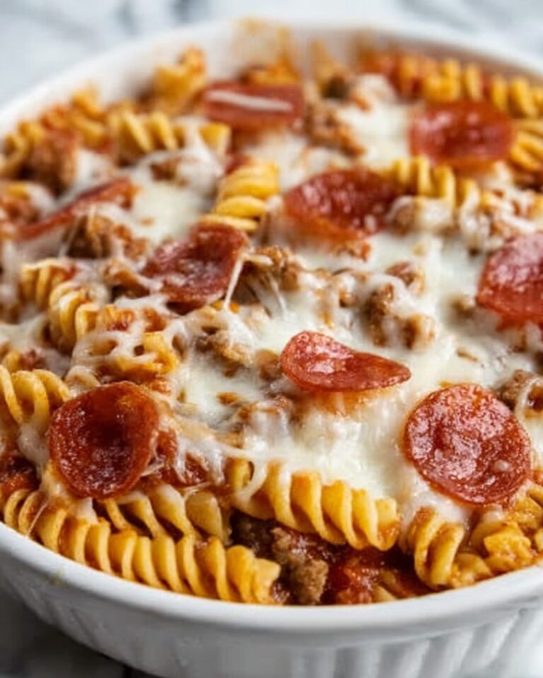 Pizza Pasta Casserole Recipe