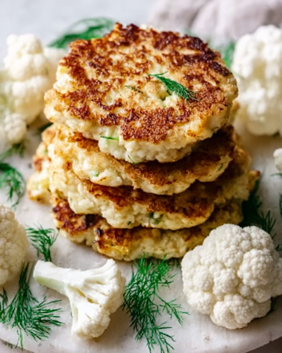 Basic Cauliflower Fritters Recipe - Recipe Image