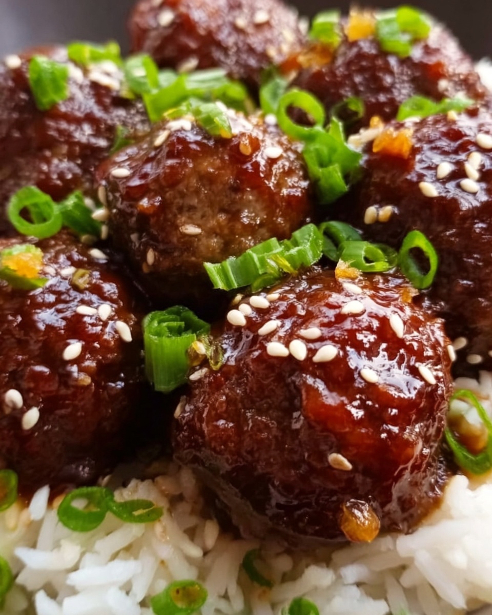 Korean Bulgogi Meatballs Recipe - Recipe Image
