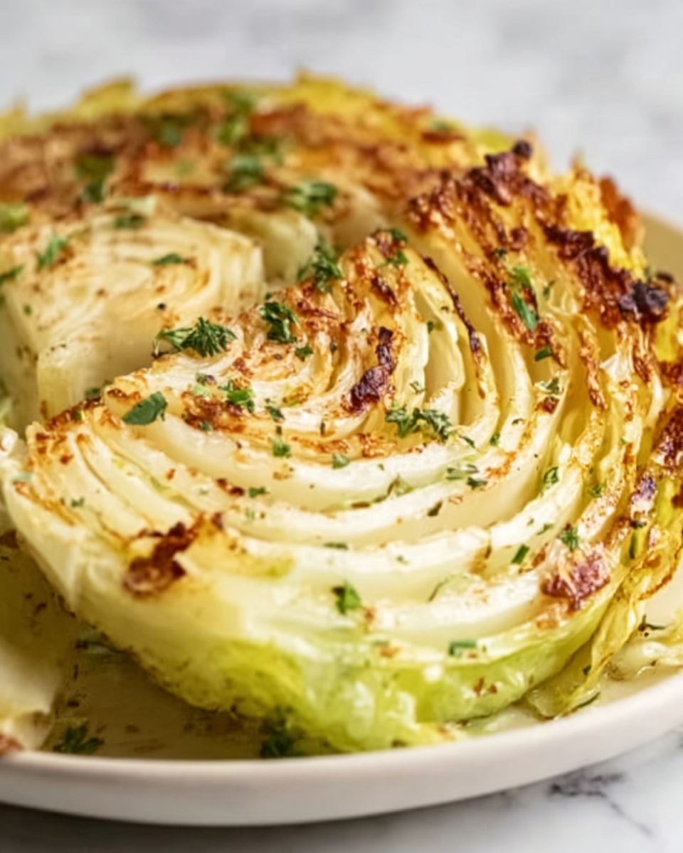 Air Fryer Cabbage Steaks Recipe - Recipe Image