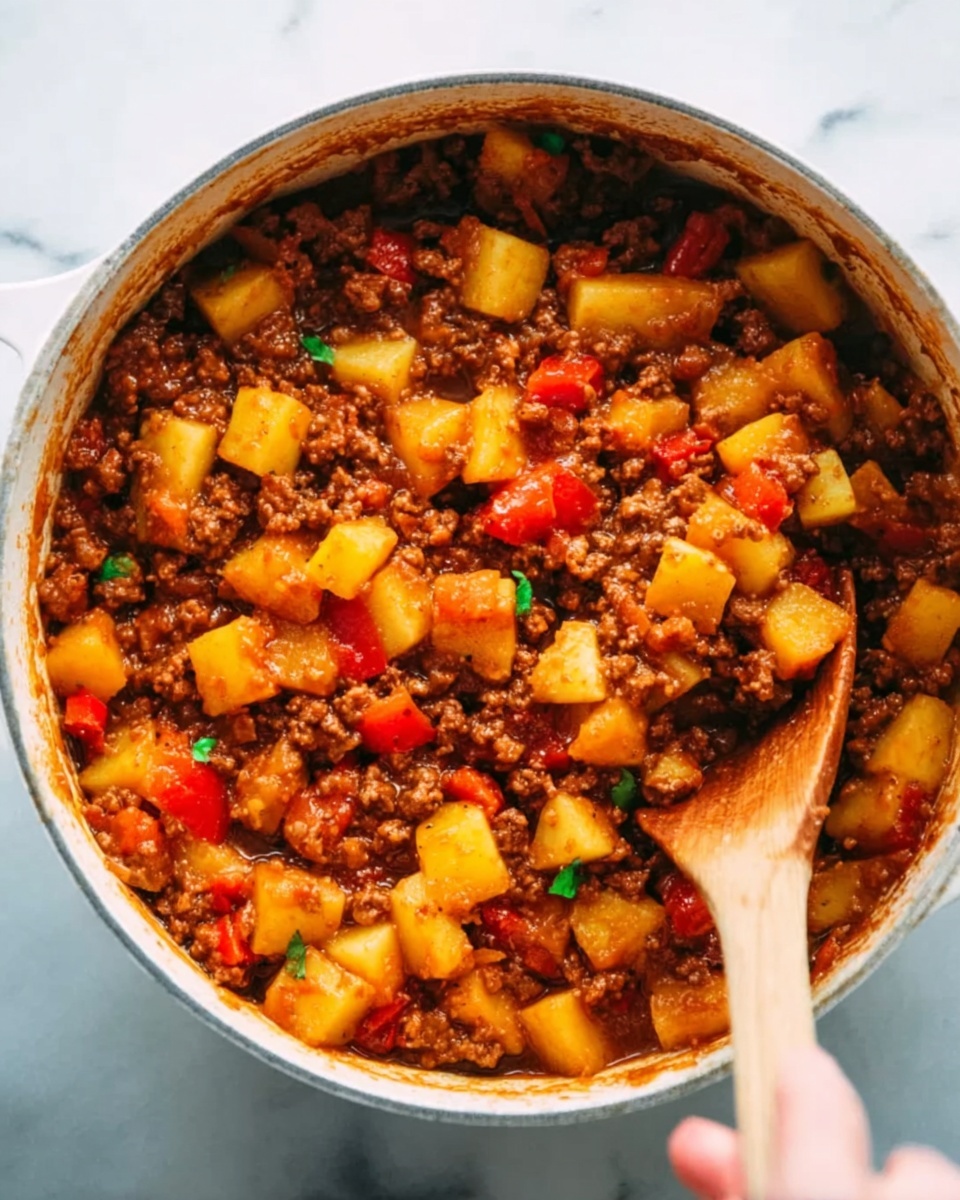 Beef and Potato Skillet Recipe - Recipe Image